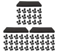 Remingtape 360 unidades de collares de jardín con inserciones de neopreno, bloque de esponja para 2 macetas, sistemas hidropónicos y máquinas clonadoras