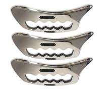 Remingtape 3X Acero inoxidable Gua Sha Raspado Masaje Herramienta Suave Parte Movilización Cuerpo Dolor Raspado Herramienta