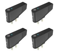 Remingtape 4 adaptadores de vuelo Bluetooth 5.3 para aeronaves A2DP para auriculares inalámbricos Aonic 40 50 con dispositivo