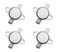 Remingtape 4 interruptores de regulación de temperatura KSD301 AC 250 V 10 A 125 Celsius NC