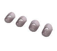 Remingtape 4 piezas de silicona suave para guitarra pulgar picos dedos protector puntas de los dedos (M)