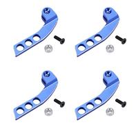 Remingtape 4 transmisores de metal de 4 orificios para control remoto Futaba Radiolink X9D RC azul vertical