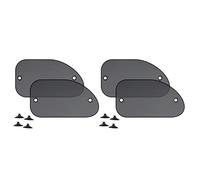 Remingtape 4 unidades universal tamaño 25,59 x 14,96 coche sombrilla para los lados con ventosas para bebés, niños y mascotas