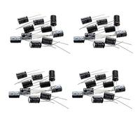 Remingtape 40 condensadores electrolíticos radiales de 4,7 , 400 V, 105 °C, 8 x 12 m