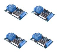 Remingtape 4X -521 Retraso de tiempo digital, 1 vía, relé, disparador, , temporizador, interruptor de retraso, placas, temporizador