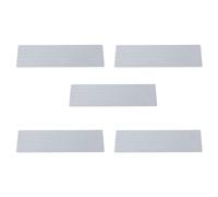 Remingtape 5 protectores finos de silicona para teclado con teclado numérico para transparente