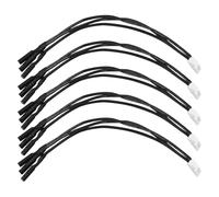 Remingtape 5 unidades de 2,0 mm de conector banana hembra a PH3.0 adaptador de enchufe de 3 pines RC sin escobillas para convertidor de cable de conexión ESC para SCX24