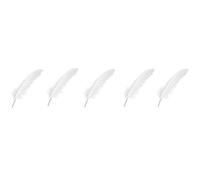 Remingtape 500 piezas plumas blancas ganso para sombrero 15-22 cm