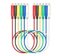 Remingtape 6 cables de prueba magnéticos de silicona suave y flexible, 30 V AC5 A, 3,3 pies, cables de prueba magnéticos