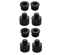 Remingtape 8 adaptadores de rosca de micrófono 5/8 hembra a 3/8 macho y 3/8 hembra a 5/8 macho adaptador de tornillo roscado para soporte de micrófono
