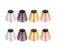 Remingtape 8 pinzas de de caballo con forma de cono de cuerno de caballo para niñas, pinzas para el pelo, accesorios para el pelo