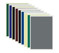 Remingtape 9 piezas de papel marcador para grabado para corte y grabado de cerámica, vidrio y metal