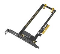Remingtape Adaptador PCI-E 4.0 4X a NVME Edsff E1.S SSD a PCI-E 4X NVME Adaptador Gen-Z Edsff 9,5 mm 15 mm 25 mm de grosor corto SSD E1.S con disipador de PM9A3 PM9D3