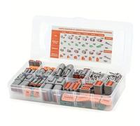 Remingtape Alemán DT serie impermeable coche eléctrico conector surtido, 188pcs tamaño 16 contactos sellados