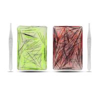 Remingtape Almohadillas de silicona para adultos con pinzas, 2 unidades de juguetes de descompresión para recoger la piel