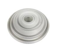 Remingtape Bandeja de silicona con diseño de rayas, placa redonda de silicona moldeada de hormigón, moldes decorativos de 17/25/30 cm