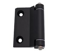 Remingtape Bisagra de gabinete, Bisagra de aleación de zinc negra, Bisagra de gabinete 1054-U20, Placa montada, Bisagras de puerta de armario