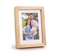 Remingtape Caja de almacenamiento oculta para marcos de fotos, caja de almacenamiento con compartimento secreto, fuera de la vista, llave secreta oculta, caja fuerte de oficina en el hogar B