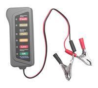 Remingtape Comprobador de batería de coche y alternador de 12 V (indicador LED)