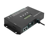 Remingtape Controlador de píxeles LED WiFI Artnet a SPI compatible con software de sincronización LAN tarjeta SD DMX512 consola (H807SA) piezas de repuesto accesorios enchufe UE