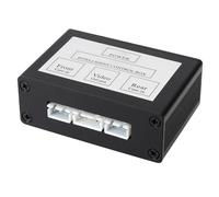 Remingtape de videovigilancia para cámara de aparcamiento para coche, vista frontal y trasera, caja de control de 2 vías con interruptor manual, fácil de usar, trabajo