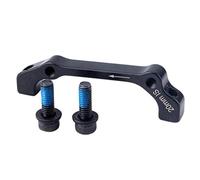 Remingtape Discos de freno para sillín de freno, adaptador para eje delantero, 180 mm, trasero 160 mm para