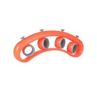 Remingtape Herramienta de entrenamiento para dedos de guitarra, herramienta de entrenamiento para dedos de piano, color naranja
