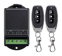 Remingtape Interruptor de control remoto inalámbrico dual AC100-240 V 10 A para instrumentos domésticos, bomba de agua, iluminación