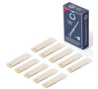 Remingtape Juego de 10 accesorios para clarinete de hoja de cañón, dureza 1,0