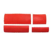 Remingtape Juego de 4 herramientas de vetas de goma, con de vetas para pared, pintura de pared, decoración DIY