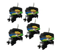 Remingtape Juego de 5 de café para barcos a motor, con motor de retráctil, gadgets únicos para hacer el tiempo del café más entretenido