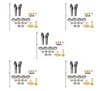 Remingtape Kit completo de metal para B-1 B-14 B-24 B24 C14 C-14 1/16 Rc Auto Upgrade Metal Eje de transmisión de engranajes Puente Eje Delantero