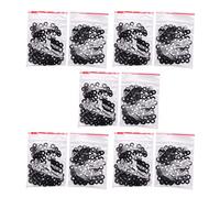 Remingtape M3 x 6 mm x 1 mm Nylon Plano discos aislantes juntas espaciadores negro 1000 unidades