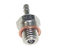 Remingtape N4 chispas de bujía incandescente para 70117 1/10 1/8 RC Truck Nitro Motor Parts
