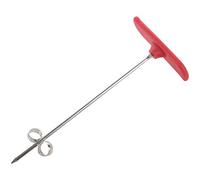 Remingtape Nueva Verduras Creativas Frutas Espiral Twist Cuchillo Acero Inoxidable Manual Espiral Tallado Cortador Cocina Bandeja Decoración Verduras Cuchillo Espiral Herramienta de talla Rojo