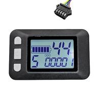 Remingtape P9 - Pantalla LCD LCD para salpicadero de coche, 24 V, 36 V, 48 V, 60 V, medidor eléctrico para bicicleta LCD (conector SM, 5 pines)