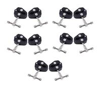 Remingtape Paquete de 10 pinzas para fotografía con varillas roscadas de 1/4 y 3/8, pinzas para cámaras réflex digitales, barras de 15 mm, lámparas, paraguas,