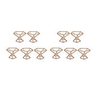 Remingtape Paquete de 10 soportes para plantas de aire Tillandsias, soporte para plantas de aire, soporte para helecho de aire, color rosa