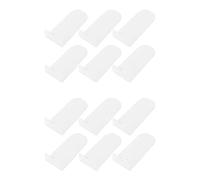 Remingtape Paquete de 12 estantes flotantes para zapatos, acrílico transparente montado en la pared, para mostrar coleccionables para zapatos y zapatillas de deporte