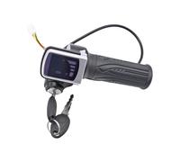 Remingtape Para scooter eléctrico, de gas con bloqueo de llave e indicador de potencia para 36 V para bicicletas eléctricas motocicletas