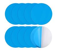 Remingtape Parches autoadhesivos de reparación para piscinas, paquete de 10 unidades, PVC, autoadhesivo, reparación subacuática