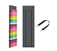 Remingtape Portarrollos de vinilo con 48 compartimentos, organizador de almacenamiento de rollos de vinilo, organizador de pared para sala de manualidades, organizadores y almacenamiento,