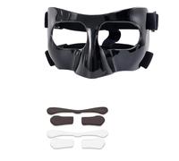 Remingtape Protector deportivo para nariz , protector para baloncesto, fútbol, softball, entrenamiento, color negro