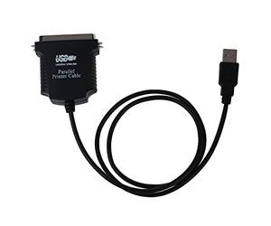 Remingtape Puerto paralelo DB36 Impresora USB Express Card Converter Adaptador Negro