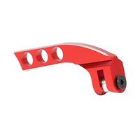 Remingtape Transmisor de metal de 4 agujeros, ajustador de balanceador de banda para Futaba Radiolink X9D RC mando a distancia, rojo horizontal