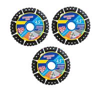 Remingtape Tubo de acero PVC, disco de corte para azulejos, mármol y hormigón, para 3 piezas amoladora angular 4,5 herramienta de corte