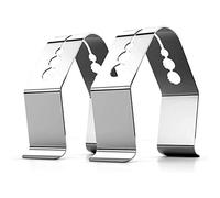 Remingtape Universal un estilo de carne termómetro sondas soporte soporte valores de temperatura barbacoa fumador horno barbacoa, juego de 2