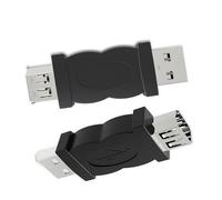 Remingtape USB a 1394 6P Conector USB a Firewire de 6 pines USB macho a 1394 convertidor multifuncional práctico 2 unidades