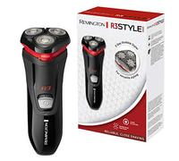 Remington Afeitadora Rotativa R3 Style Series - Máquina de Afeitar con Cable, Cuchillas Flexibles Dual Track, Cabezal Pivotante, Cortapatillas, Indicador LED Encendido, Diseño Ergonómico - R3000