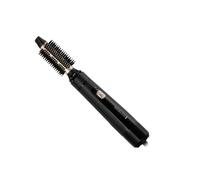 Plancha de pelo y cepillo secador Remington de 800 W con temperatura variable y 2 cepillos redondos, color negro.